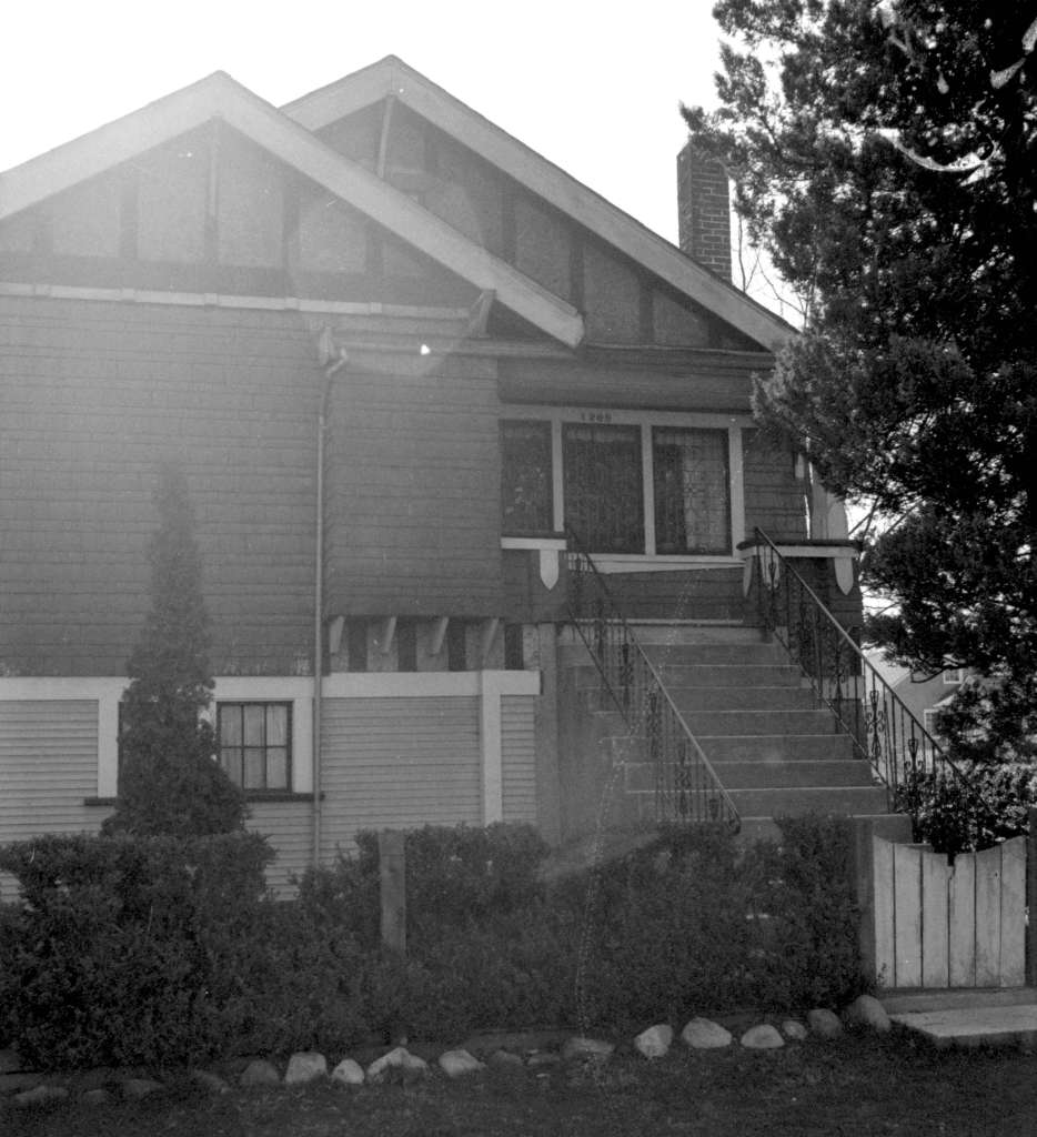 The house at 1208 East 31st shown in 1985